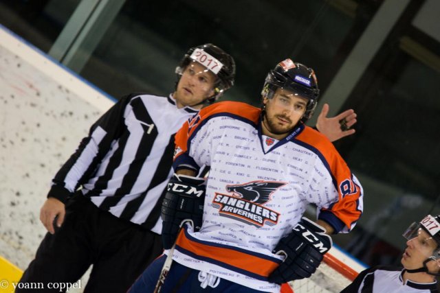 Photo hockey match Mont-Blanc - Clermont-Ferrand le 25/10/2016