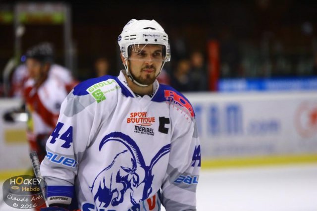 Photo hockey match Chamonix / Morzine - Courchevel-Méribel-Pralognan le 25/10/2016
