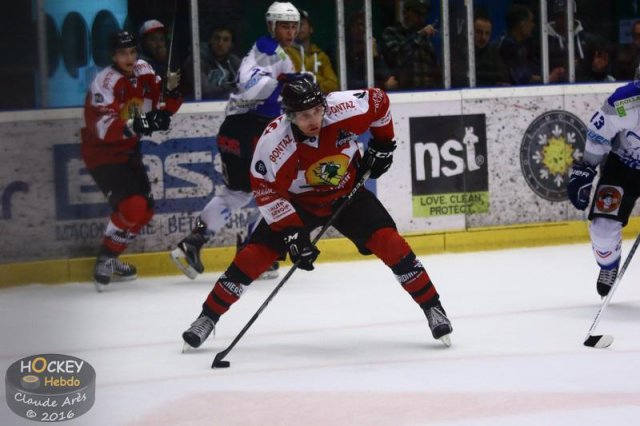 Photo hockey match Chamonix / Morzine - Courchevel-Méribel-Pralognan le 25/10/2016