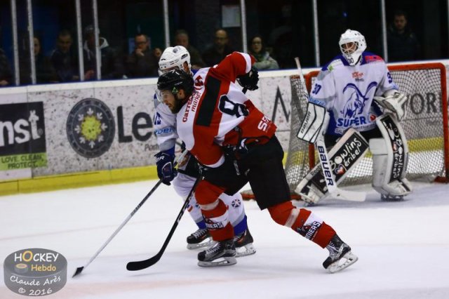 Photo hockey match Chamonix / Morzine - Courchevel-Méribel-Pralognan le 25/10/2016