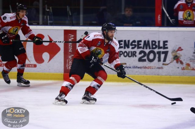 Photo hockey match Chamonix / Morzine - Courchevel-Méribel-Pralognan le 25/10/2016