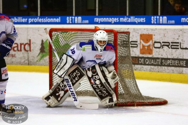 Photo hockey match Chamonix / Morzine - Courchevel-Méribel-Pralognan le 25/10/2016