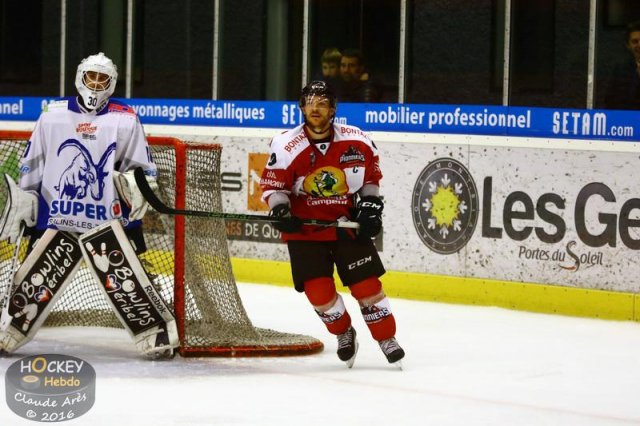Photo hockey match Chamonix / Morzine - Courchevel-Méribel-Pralognan le 25/10/2016