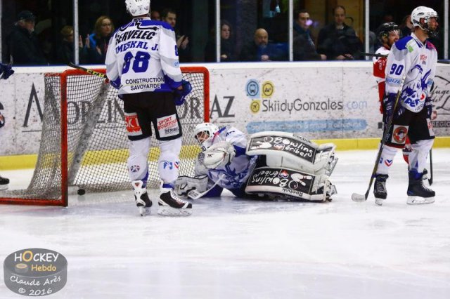 Photo hockey match Chamonix / Morzine - Courchevel-Méribel-Pralognan le 25/10/2016