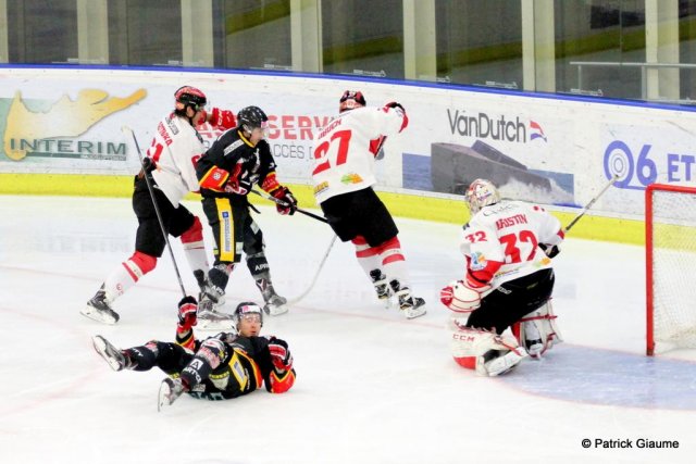 Photo hockey match Nice - Briançon  le 26/10/2016
