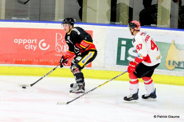 Photo hockey match Nice - Briançon  le 26/10/2016