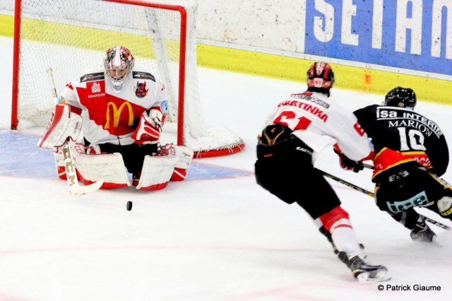 Photo hockey match Nice - Briançon  le 26/10/2016