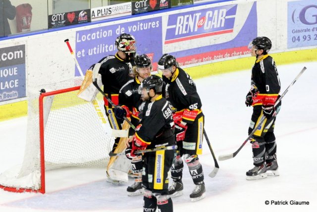 Photo hockey match Nice - Briançon  le 26/10/2016