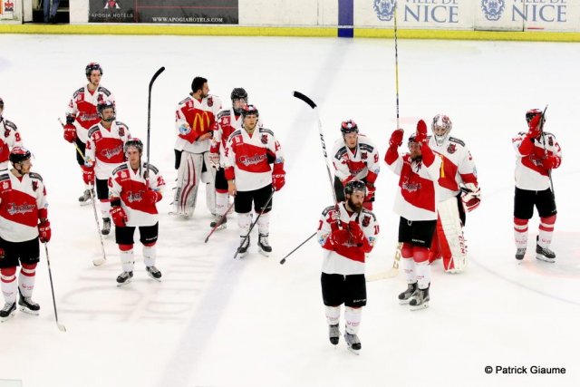 Photo hockey match Nice - Briançon  le 26/10/2016