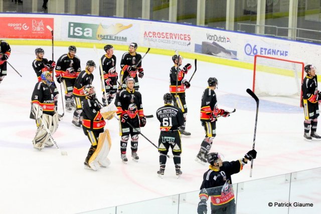 Photo hockey match Nice - Briançon  le 26/10/2016
