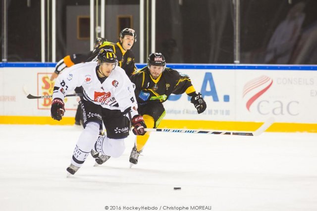 Photo hockey match Strasbourg  - Amiens  le 28/10/2016