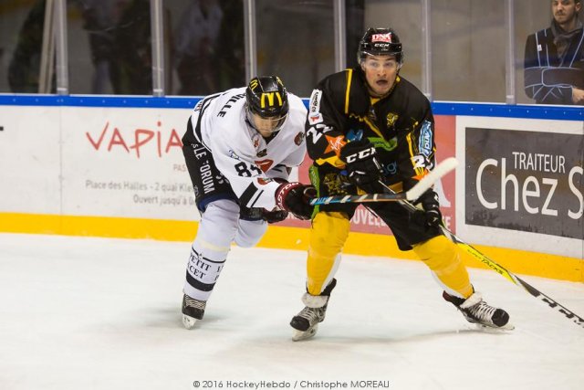 Photo hockey match Strasbourg  - Amiens  le 28/10/2016