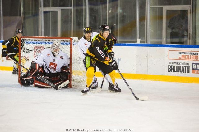 Photo hockey match Strasbourg  - Amiens  le 28/10/2016