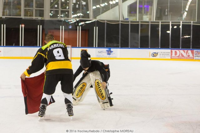 Photo hockey match Strasbourg  - Amiens  le 28/10/2016