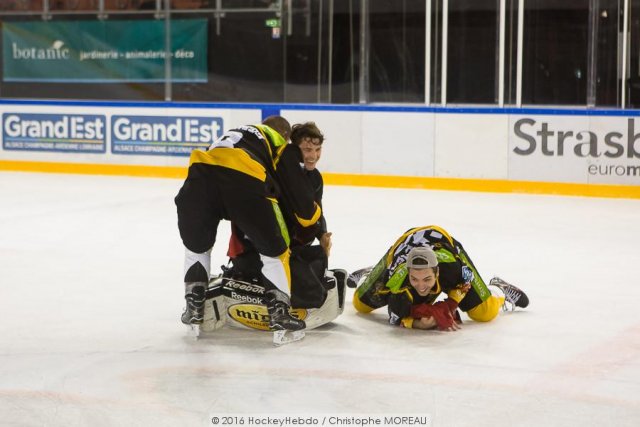 Photo hockey match Strasbourg  - Amiens  le 28/10/2016