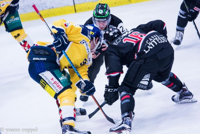 Photo hockey reportage NLB: Le HC Red Ice d’une courte tête