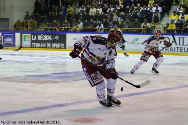 Photo hockey match Rouen - Grenoble  le 28/10/2016
