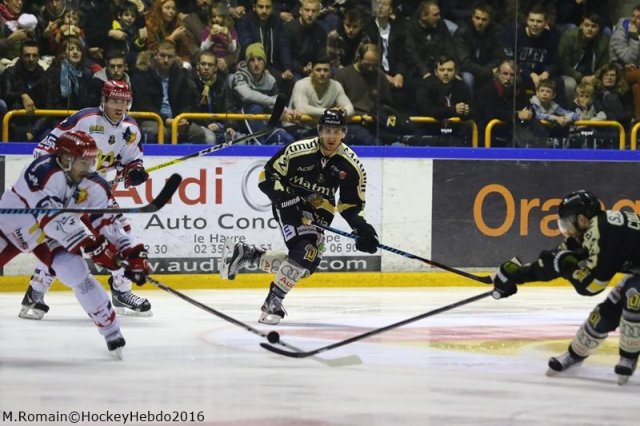 Photo hockey match Rouen - Grenoble  le 28/10/2016