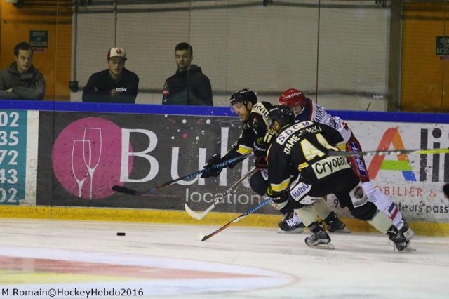 Photo hockey match Rouen - Grenoble  le 28/10/2016