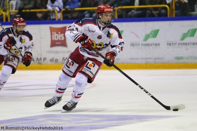 Photo hockey match Rouen - Grenoble  le 28/10/2016