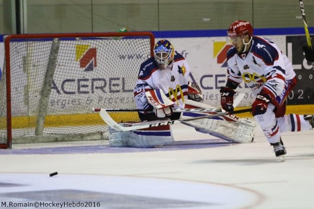 Photo hockey match Rouen - Grenoble  le 28/10/2016