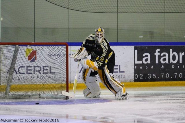 Photo hockey match Rouen - Grenoble  le 28/10/2016