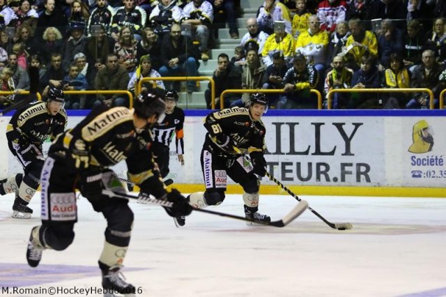 Photo hockey match Rouen - Grenoble  le 28/10/2016