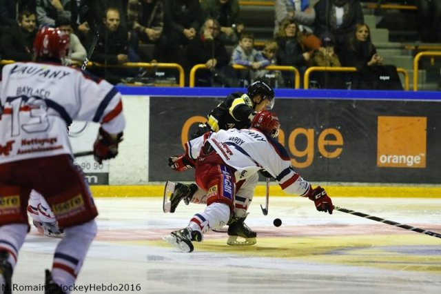 Photo hockey match Rouen - Grenoble  le 28/10/2016