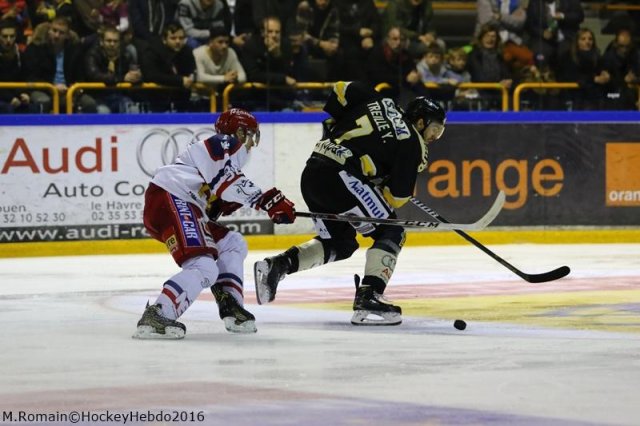 Photo hockey match Rouen - Grenoble  le 28/10/2016