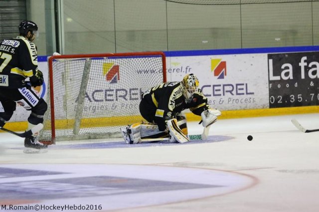 Photo hockey match Rouen - Grenoble  le 28/10/2016