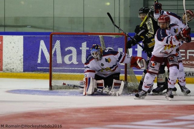 Photo hockey match Rouen - Grenoble  le 28/10/2016
