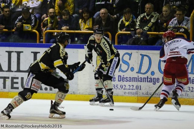 Photo hockey match Rouen - Grenoble  le 28/10/2016