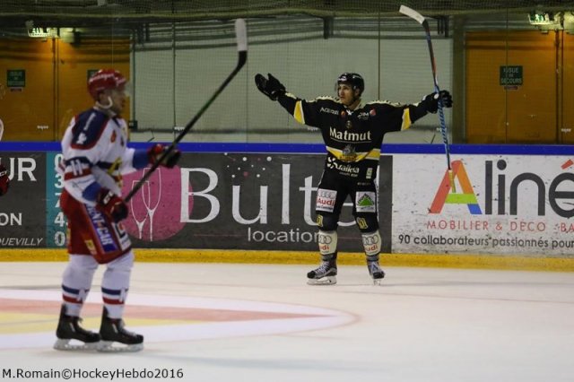 Photo hockey match Rouen - Grenoble  le 28/10/2016