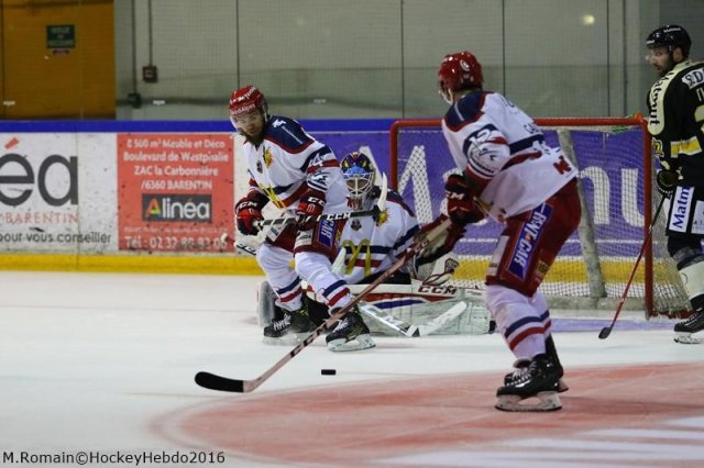 Photo hockey match Rouen - Grenoble  le 28/10/2016