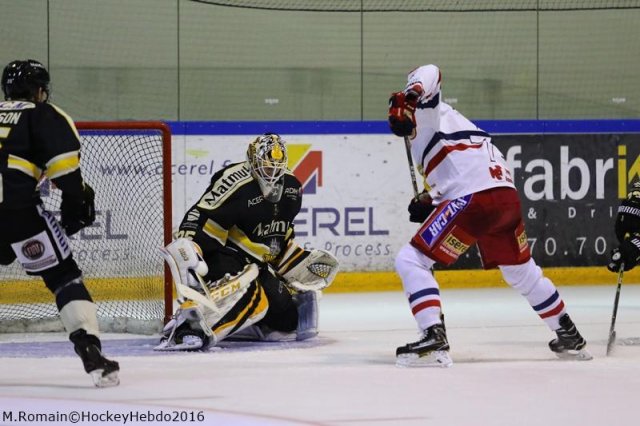 Photo hockey match Rouen - Grenoble  le 28/10/2016