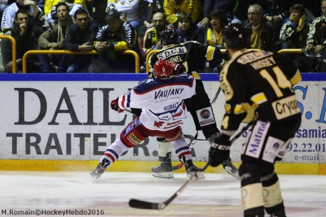 Photo hockey match Rouen - Grenoble  le 28/10/2016