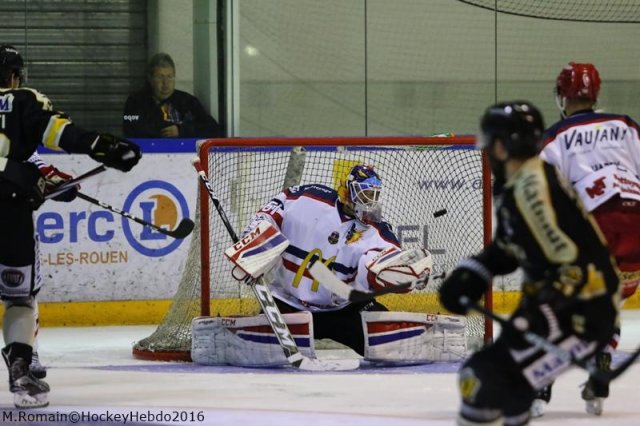 Photo hockey match Rouen - Grenoble  le 28/10/2016