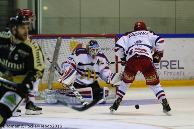 Photo hockey match Rouen - Grenoble  le 28/10/2016