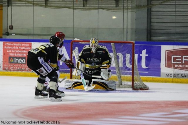 Photo hockey match Rouen - Grenoble  le 28/10/2016