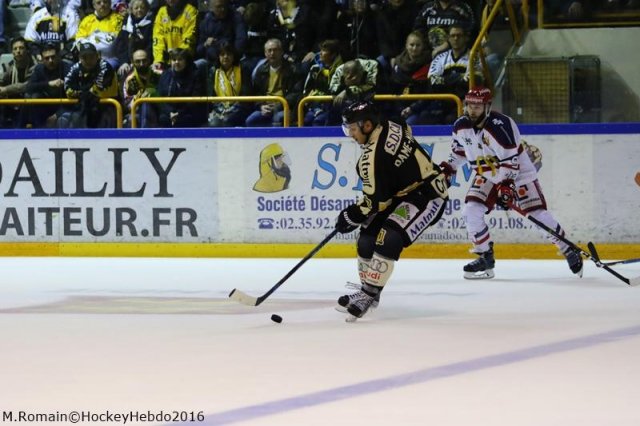 Photo hockey match Rouen - Grenoble  le 28/10/2016