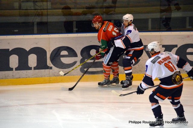 Photo hockey match Mont-Blanc - Montpellier  le 29/10/2016