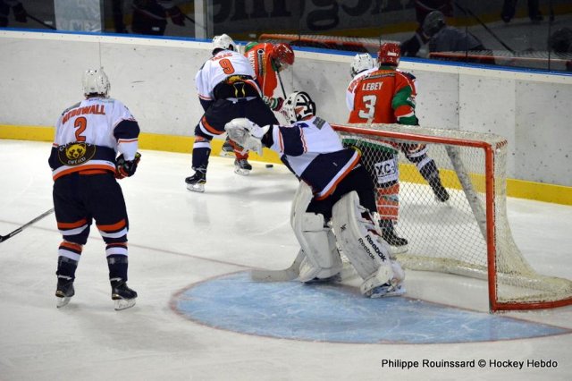 Photo hockey match Mont-Blanc - Montpellier  le 29/10/2016