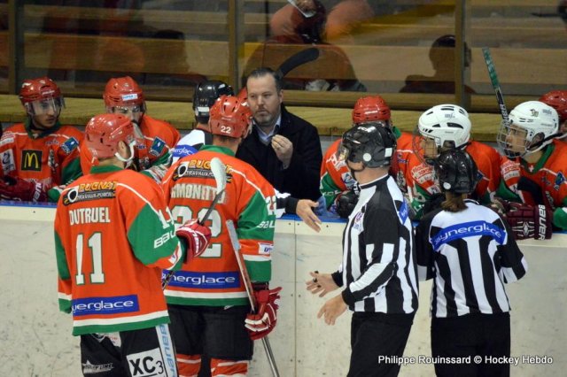 Photo hockey match Mont-Blanc - Montpellier  le 29/10/2016