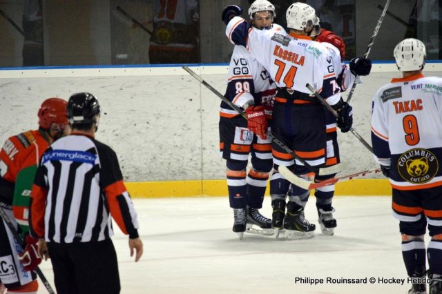 Photo hockey match Mont-Blanc - Montpellier  le 29/10/2016