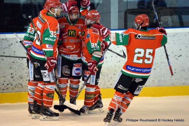 Photo hockey match Mont-Blanc - Montpellier  le 29/10/2016