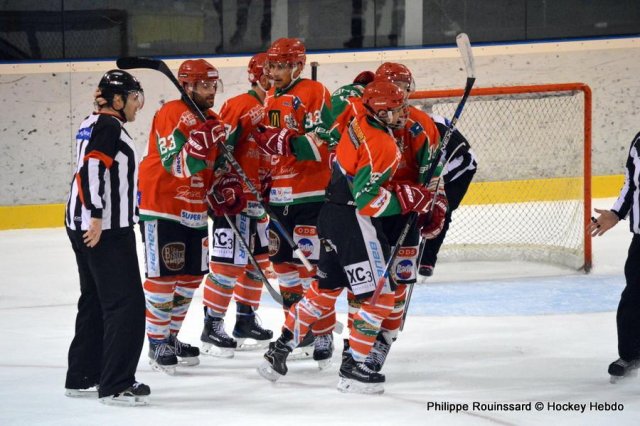 Photo hockey match Mont-Blanc - Montpellier  le 29/10/2016