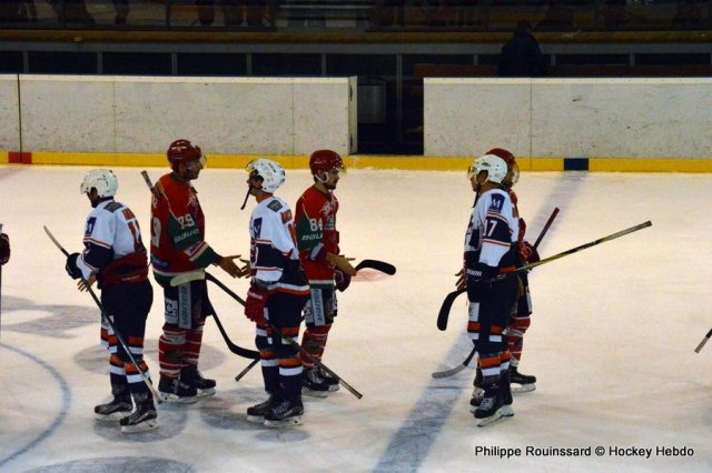 Photo hockey match Mont-Blanc - Montpellier  le 29/10/2016