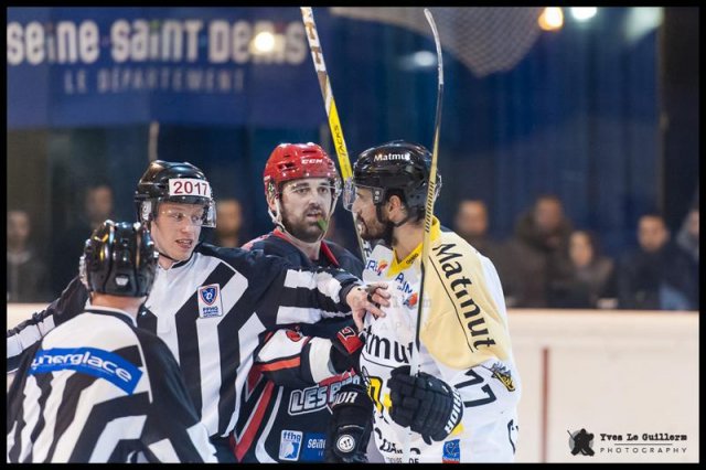Photo hockey match Neuilly/Marne - Rouen le 26/10/2016