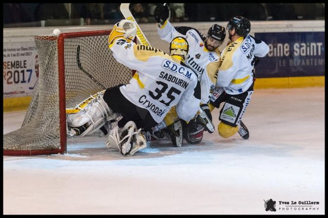 Photo hockey match Neuilly/Marne - Rouen le 26/10/2016