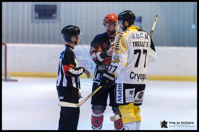Photo hockey match Neuilly/Marne - Rouen le 26/10/2016